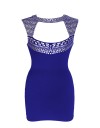 Rochie cu Imprimeuri Aurii LC21966B5 Rochie cu Imprimeuri Aurii LC21966B5